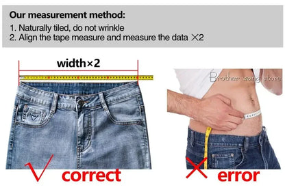 2024 New Men's Cotton Business Casual Skinny Jeans Trendy Fashionable Stretch Straight Slim Denim Trousers Male Blue Grey