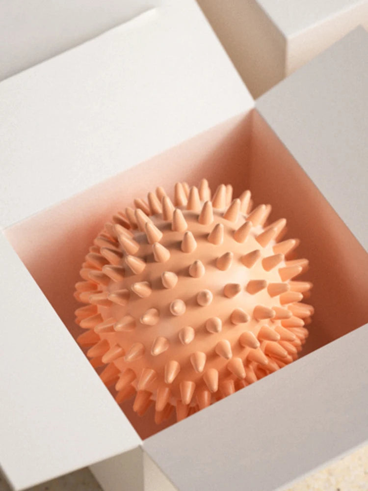 Hedgehog Massage Ball Yoga Fascia Ball Exercise Fitness Muscle Relaxation Massage Stick Shoulder Neck Leg Plantar Meridian Ball