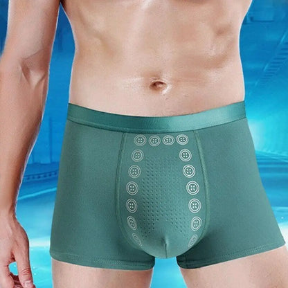 Energy Field Therapy Men's Underwear Elastic Polyester Fibre Long Lasting Slim Briefs Breathable Magnetic Therapy Men Underwear