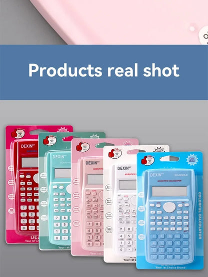Multifunctional Scientific Calculator Student Simple Portable Big Screen Function Calculator Stationery School Office Supplies