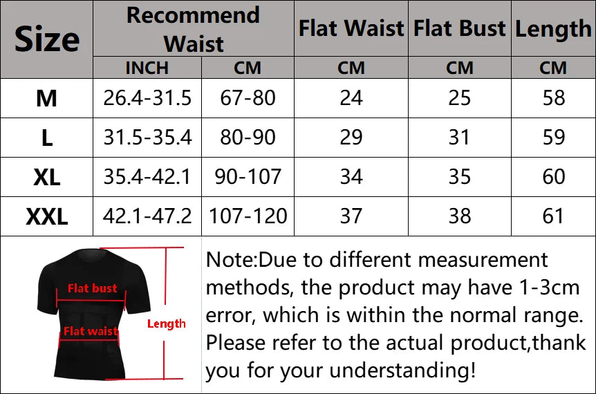 Men Body Shapers Fitness Elastic Abdomen Tight Fitting Short Sleeve Shirt Tank Tops Shape Underwear Slimming Boobs Shaping