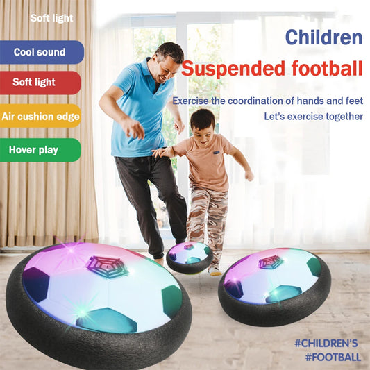 1 Pcs Battery Type Electric Light Air Cushion Indoor Parent Child Exercise Suspended Football