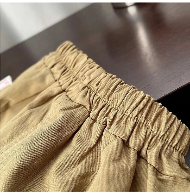 Kids Boys Striped Clothes Sets Baby Tee Shirt + Pants Infant Toddler Children Wear T-shirt + Shorts Outfits Suits 1-4 Years