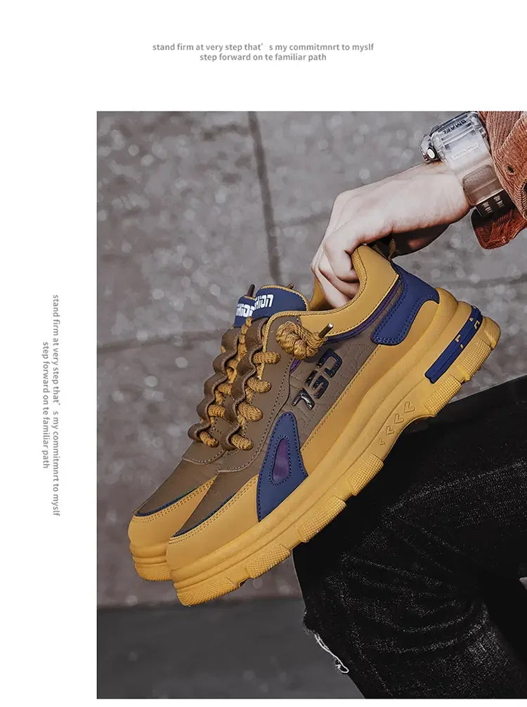 Men's Shoes 2024 New Casual Shoes Sports Fashion Shoes Board Shoes All Match Anti-slip Wear All MatchMen Shoes  Sneakers  Tenis