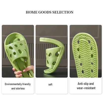 نعال حمام منزلية خفيفة الوزن مقاومة للماء للشاطئ نعال غير قابلة للانزلاق للسباحة والحمامات والأحذية المائية