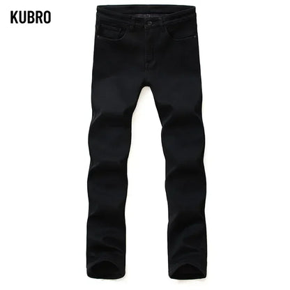 Men Classic Advanced Fashion Brand Jeans Jean Homme Man Soft Stretch Black Biker Masculino Denim Trousers Mens Pants Overalls