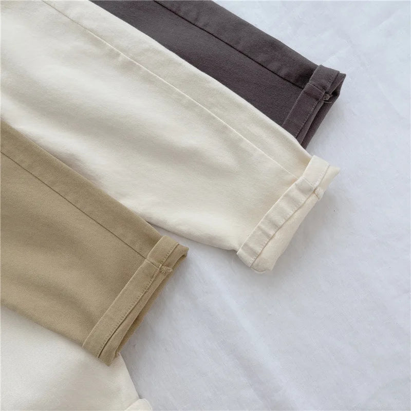 Kids Pants Kids Clothes Slacks Boys Girls Pants Foreign Style Korean Pants Autumn Spring Clothes for Kids