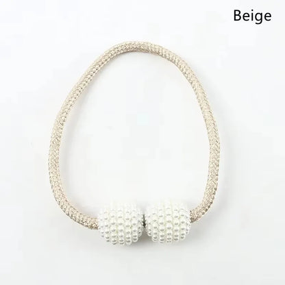2pcs curtain bundling straps creative high-end functional straps simple thick tie rope household strong magnetic suction