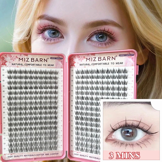 MIZBARN 32Rows Eyeslashes Extension Personal Professional Individual Cluster Grafting Wholesale Large Capacity Flowerknow Makeup