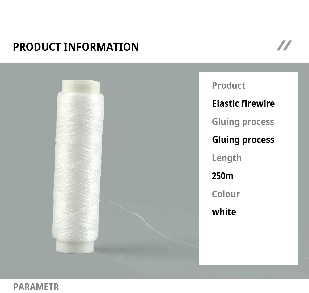 FTK 250M Strong Elastic Firewire Elastic Line 0.2mm Fishing Line Japan Fishing Thread fishing Tools Fishing tackle