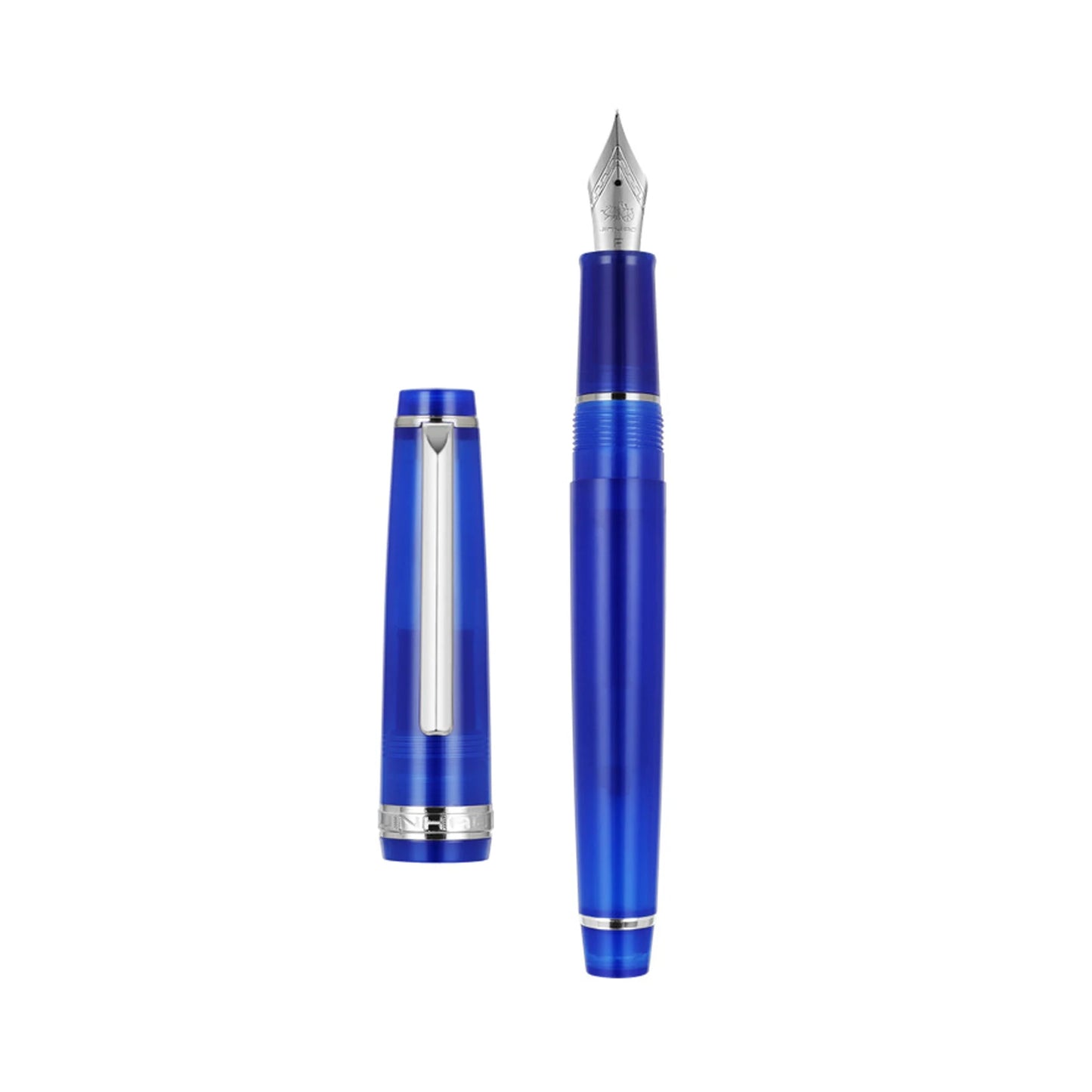 Jinhao 82 Fountain Pen Acrylic Ink Pen Spin Golden sliver clip 0.5mm F Nibs classic Business Office School Supplies Writing Pen