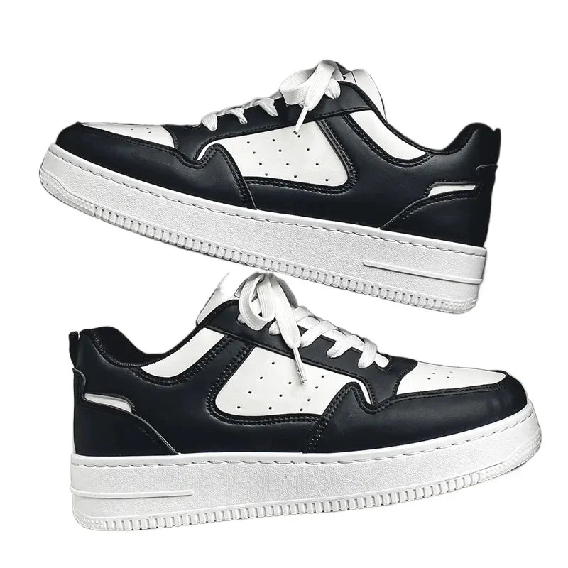 Men's Shoes Comfortable Classic Sports White Fashion Trend Simple and Versatile Casual Outdoor Breathable Walking Flat Shoes