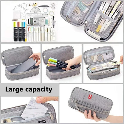 Kawaii Pencil Cases Large Capacity Pencil Bag Pouch Holder Box for Girls Office Students Organizer School Stationery Supplies