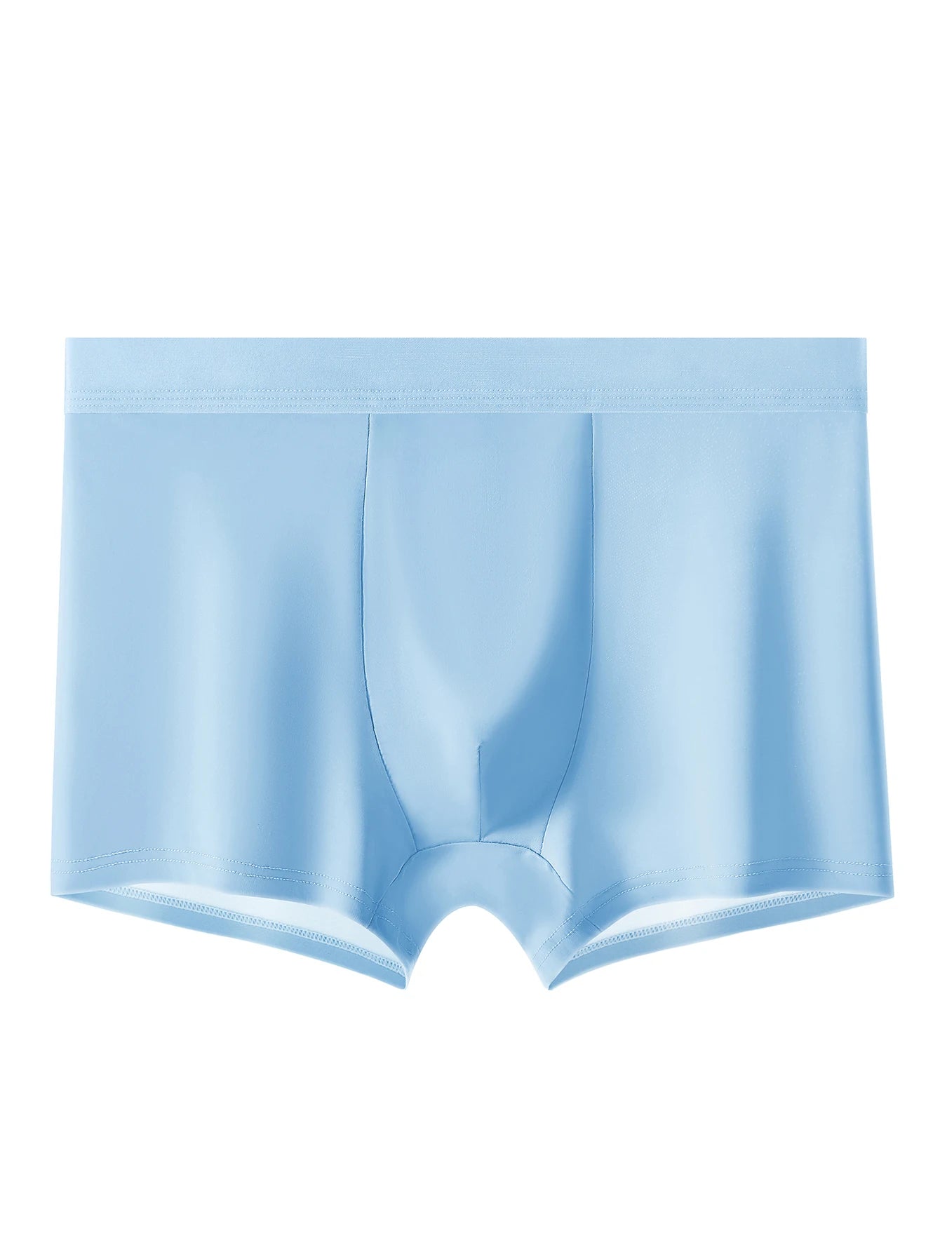 4Pcs Men's Underwear Ice Silk Breathable Soft Men's Pants Fashion Personality Sports Fitness Casual Men's Boxers Briefs