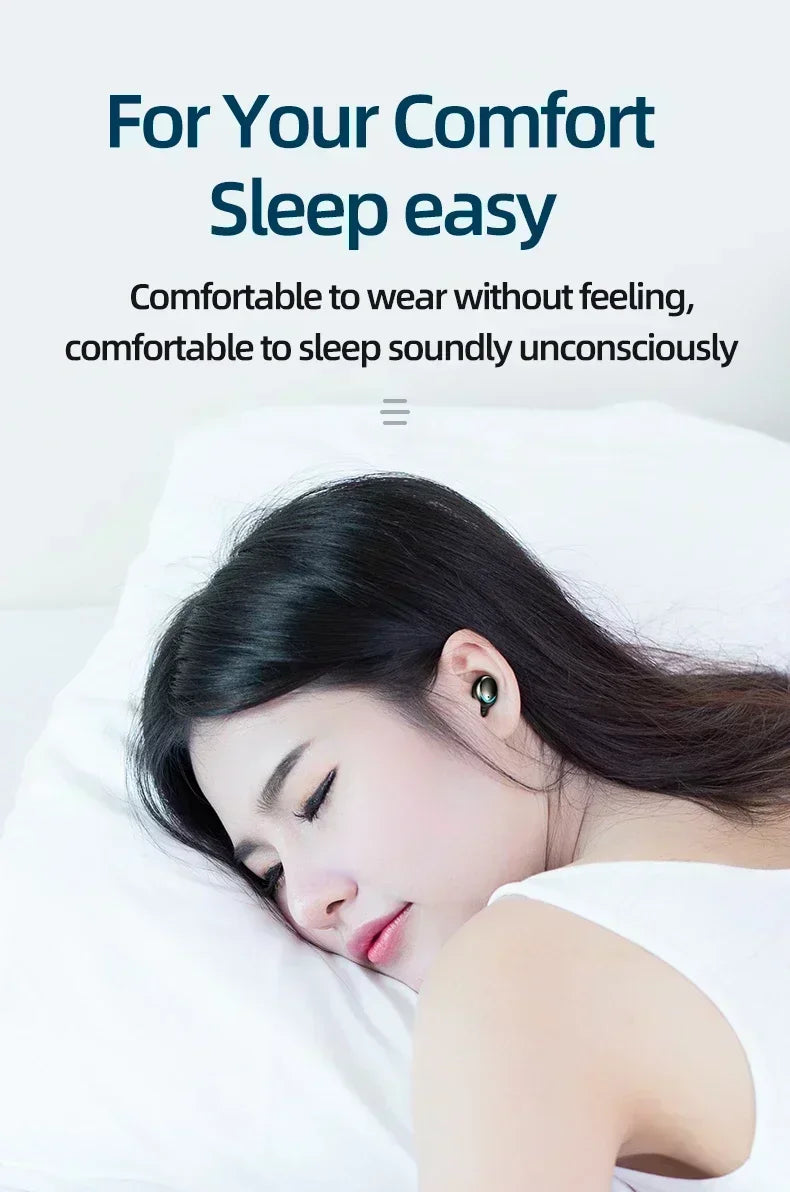 TWS Bluetooth Headphones 9D Stereo High Bass Sport Earphones Handfree Touch Control Tws Wireless Earbuds Waterproof Headset