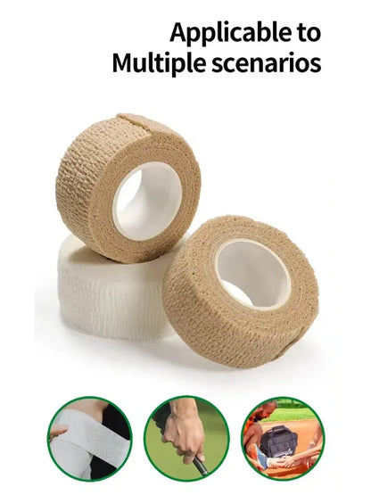 Self Adherent Cohesive Bandage Wrap Stretch Non Woven Self Adhesive Tape - Skin Colour Athletic Elastic Bandage