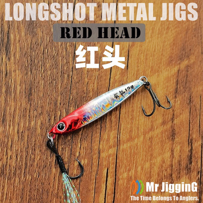 Mr JigginG Fast Sinking Metal Jig Lure 10/15/20/30/40g Saltwater Shore Casting Fishing Sea Bass Metal Jig Artificial Bait Tackle