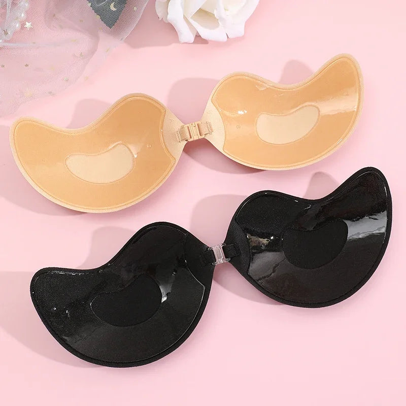 1 Piece Invisible Stick-On Lift Bra, Strapless & Seamless Push Up Anti-convex Bra, Women's Lingerie & Underwear Accessories