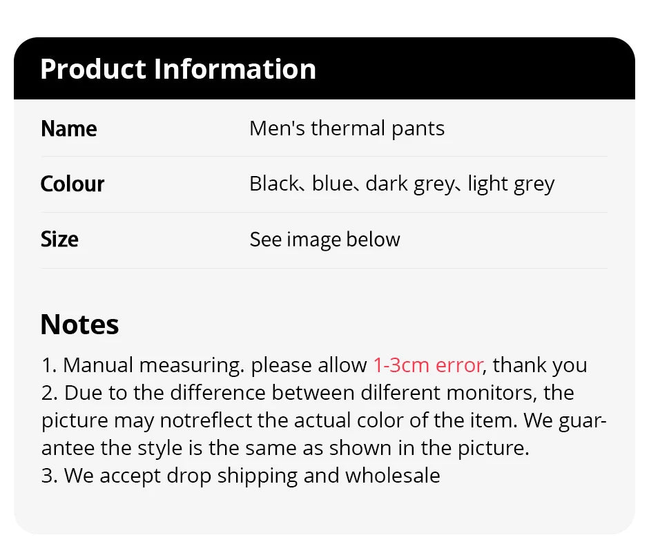 1/3/4 Pcs Men's Autumn And Winter Solid Color Warm Pants Slim Autumn Pants Comfortable Pants Men's Winter Plus Size 5XL Leggings