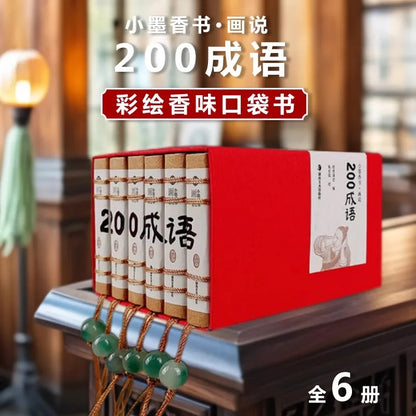 Pocket Book The Four Great Classical Novels of China Comic Strips Manga Mini Books For kids adult Chinese Traditional Culture