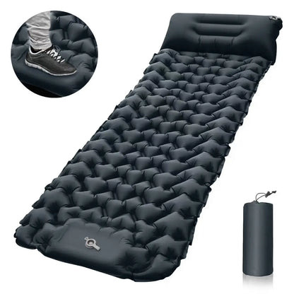 Camping sleeping mats Portable inflatable mattresses Outdoor inflatable mattresses Thickened camping Foot-operated inflatable