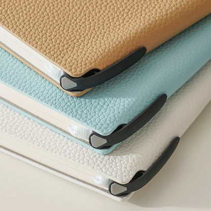 Business Office Custom Letters Notebook A6 School Student Leather Fashion Diary Books Portable Luxury Note Book Engraving Gift