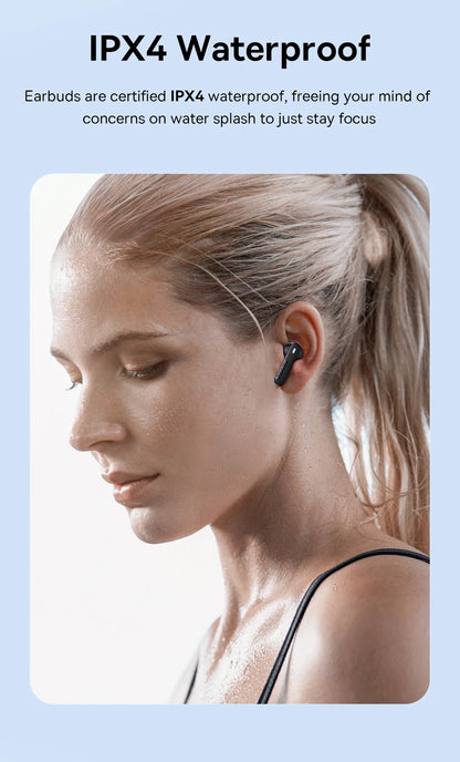 Baseus Bowie E16 Wireless Earphones Bluetooth 5.3 TWS Earbuds IPX4 Waterproof Earphone 30H Playtime 13mm Driver HIFI Headphones