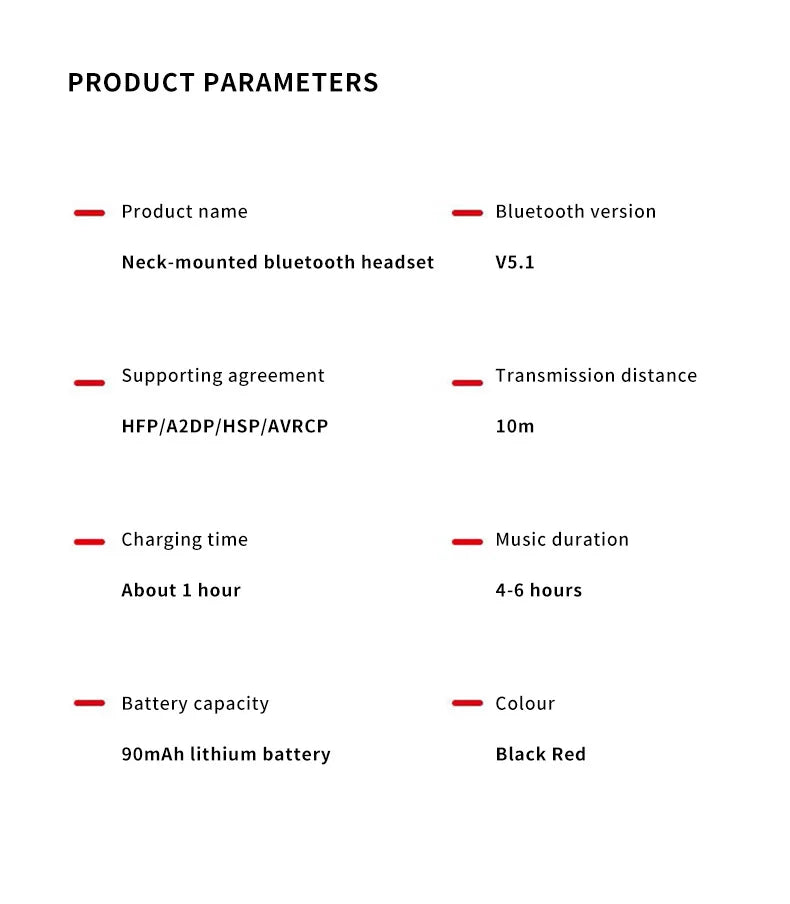 1PC G07 Wireless 9D Bluetooth Headset NeckHanging Stereo Noise Reduction Universal 5.0 Sports Headset Microphone