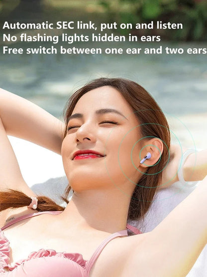 Air TWS Bluetooth Earphones Wireless Bluetooth Headset Noise Cancelling Earbuds with Mic Wireless Headphones for IPhone