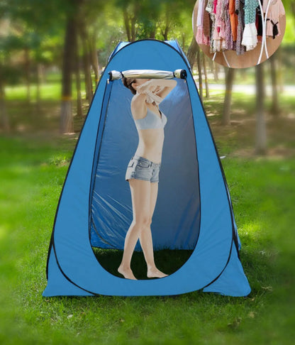 خيمة استحمام خارجية محمولة، خيمة طاقة سميكة، مرحاض متنقل، غرفة تغيير الملابس، عزل حراري، كاميرا، معدات سفر