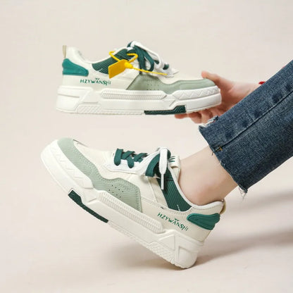 2025 New Women Shoes High Quality Original All-match Platform Casual Sneakers Trends Sweet American Fashion Student Boards Shoes