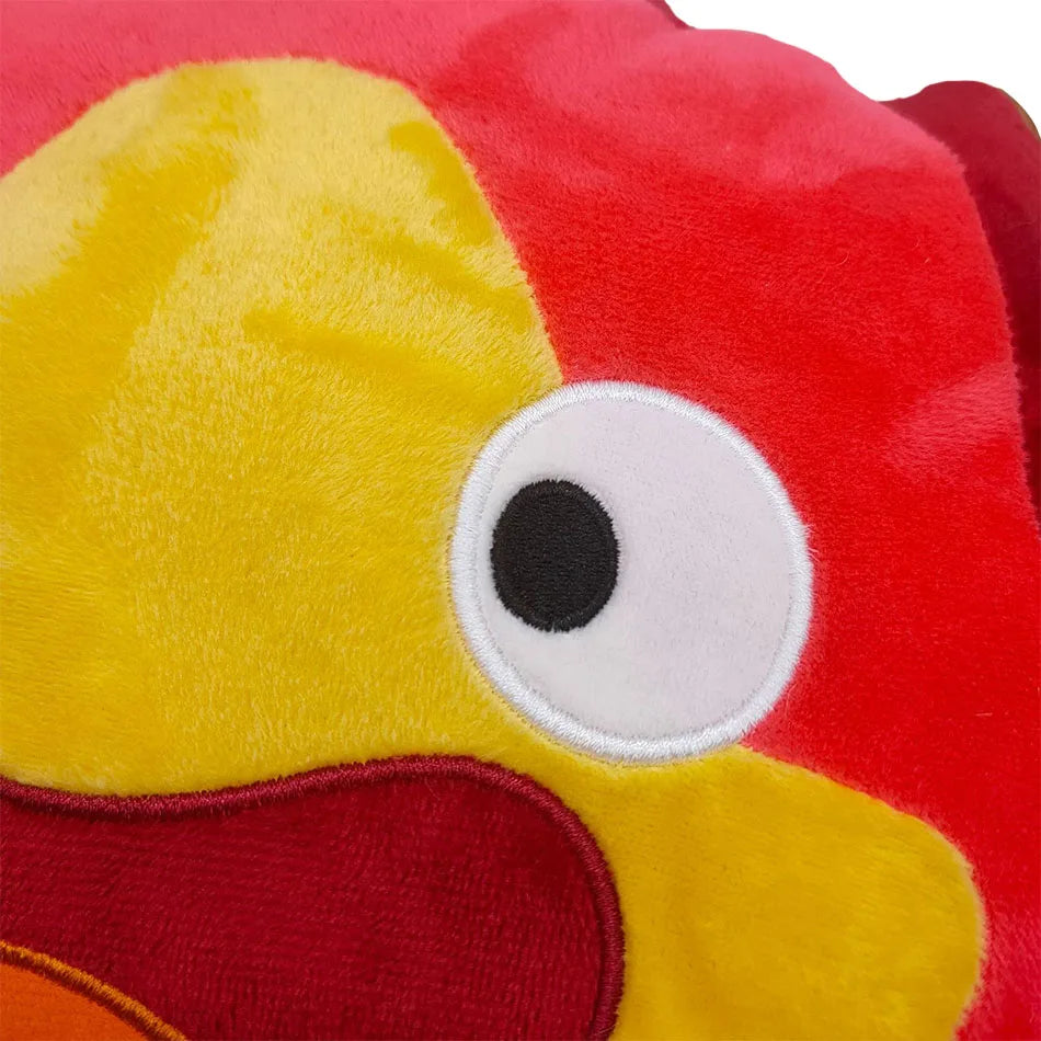 25cm fire Plush Toy Moving Cute Plush Doll Sofa Pillow Soft Stuffed Toy Doll Christmas Birthday Gift For Children