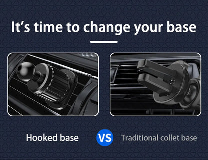 SEAMETAL Car Phone Holder Bracket Accessories Interior Air Outlet Vent Base Gadget Universal Auto Cellphone Support Accessories