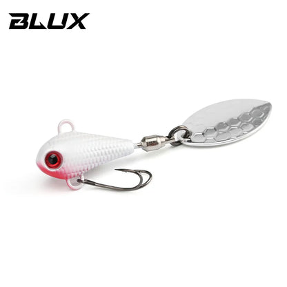 BLUX SPINTAIL Fishing Lure 4.5g 7g 11g Mag Tail Spinner Shad Metal Vib Casting Shore Jig Bait Copper Blade Spoon Freshwater Bass