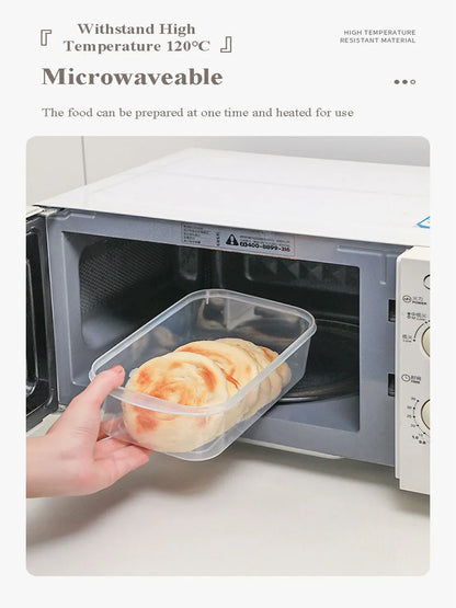 Kitchen Food Sealed Crisper Containers Fresh Fruit Vegetables Steak Meat Storage Box Refrigerator Organizer Accessories