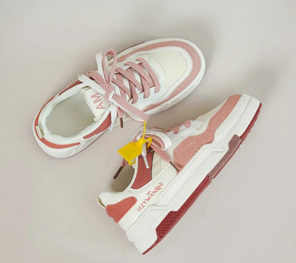 2025 New Women Shoes High Quality Original All-match Platform Casual Sneakers Trends Sweet American Fashion Student Boards Shoes