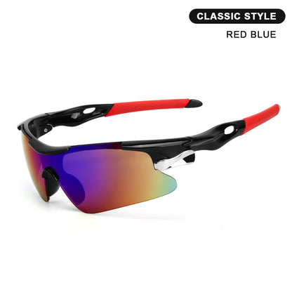 Sports Men Sunglasses Road Bicycle Glasses Mountain Cycling Riding Protection Goggles Eyewear Mtb Bike Sun Glasses