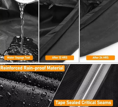 For Raweao Kettle BBQ Cover For Weber 57Cm Waterproof Barbecue Cover Round BBQ Outdoor Cooking Cover