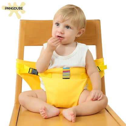 Child Seat Harness Foldable & Portable Baby Meal Strap with Safety Fixed Belt Toddler Safety Belt for Baby Dining Chair