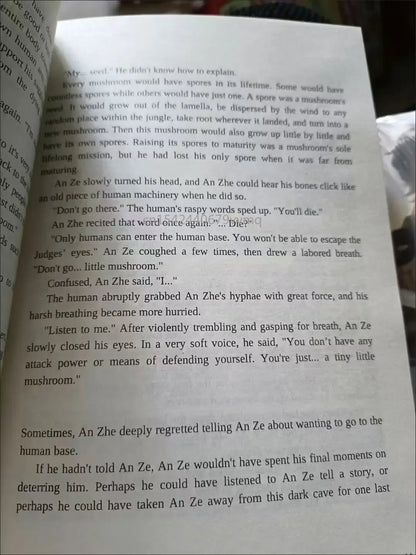 2 Books Little Mushroom Volume 1+2 English Novel Book Paperback