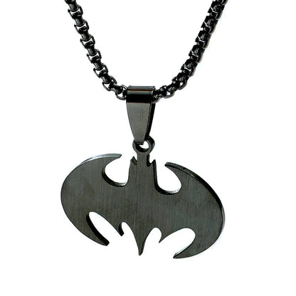 DC Comics Batman Fashion Accessories Necklace for Men and Women Stainless Necklace Vintage Solid Metal Colla Birthday Gifts New