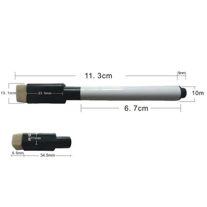 8PC Magnetic Colorful Whiteboard Pen Black White Board Markers Built In Eraser School Supply children's Graffiti Drawing pen