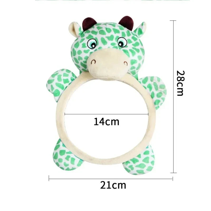 Baby Car Mirror Safety Car Seat Mirror Rear Facing Car Seat Mirror Wide Crystal Clear View Shatterproof Car Kids Monitor