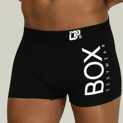 ORLVS Mens Boxer Sexy Underwear Soft Boxershorts Cotton Underpants Male Panties 3D Pouch Shorts Under Wear Pants Short