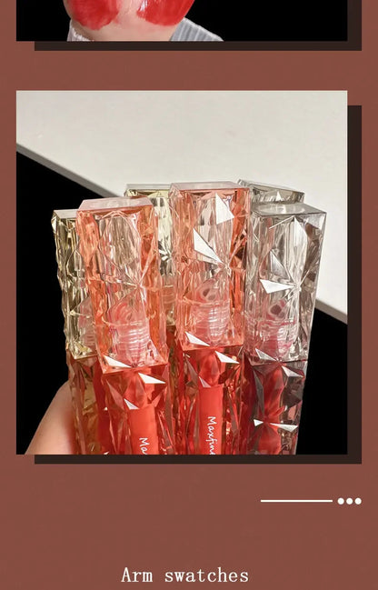 Mirror Lip Gloss Lip Gloss Lip Moisturizing Liquid Lipstick Waterproof Long-lasting Brightening And Non Fading Lip Gloss