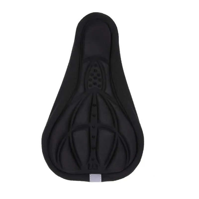 Soft 3D Padded Cycling Bicycle MTB Bike Saddle Seat Cover Cushion Sponge Foam Comfortable Saddles Mat Bicycle Accessory