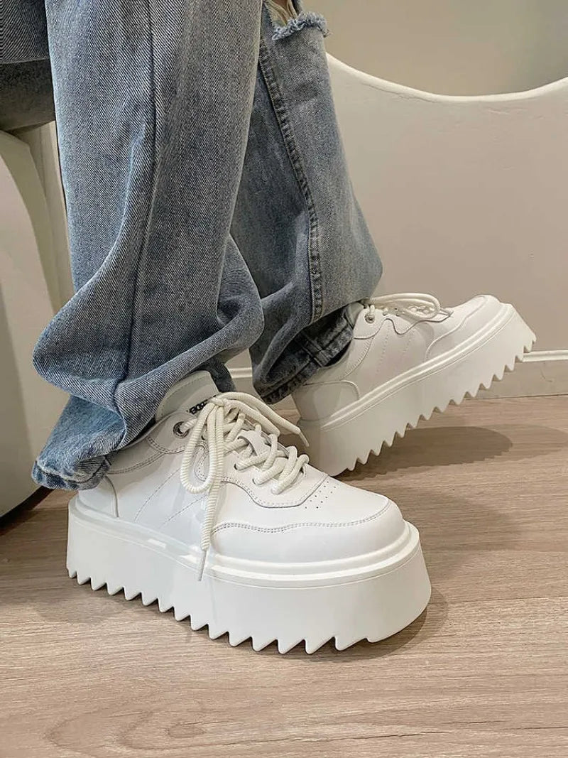 Men's Shoes Spring Autumn New Men Thick Soled Casual Sneakers High Quality Comfortable Soft Board Shoes Versatile Zapatos Hombre