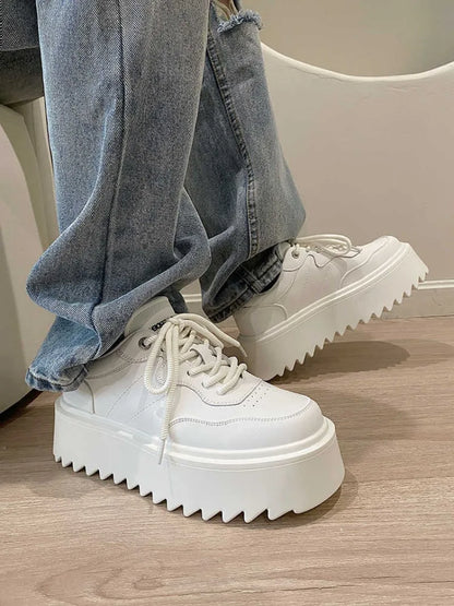 Men's Shoes Spring Autumn New Men Thick Soled Casual Sneakers High Quality Comfortable Soft Board Shoes Versatile Zapatos Hombre