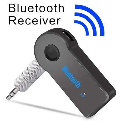 XIKCU Bluetooth Audio Receiver Stereo 3.5mm Jack AUX Bluetooth Adapter MP3 Car Transmitter Wireless Speaker Headphone Adapter