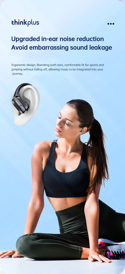 Original Lenovo XT80 Sports Wireless Earphones with Mics, LED Power Display,Hifi Stereo Sound Bluetooth 5.3 TWS HeadphHeadphones